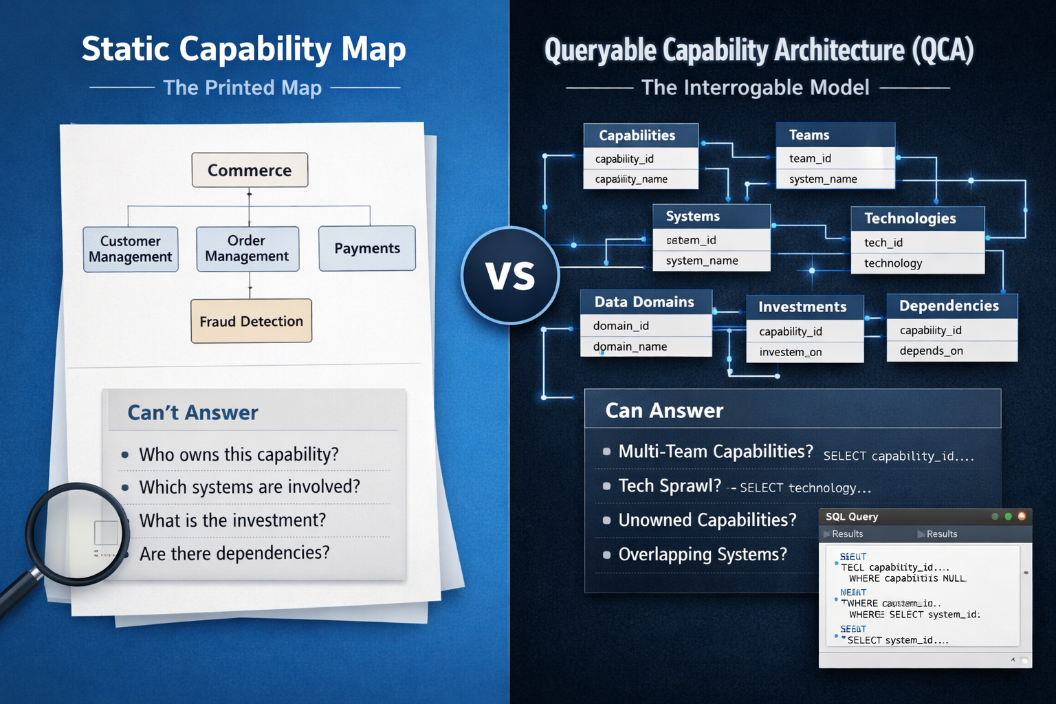 The Capability Map That Cannot Answer a Question Is Not a Capability Map